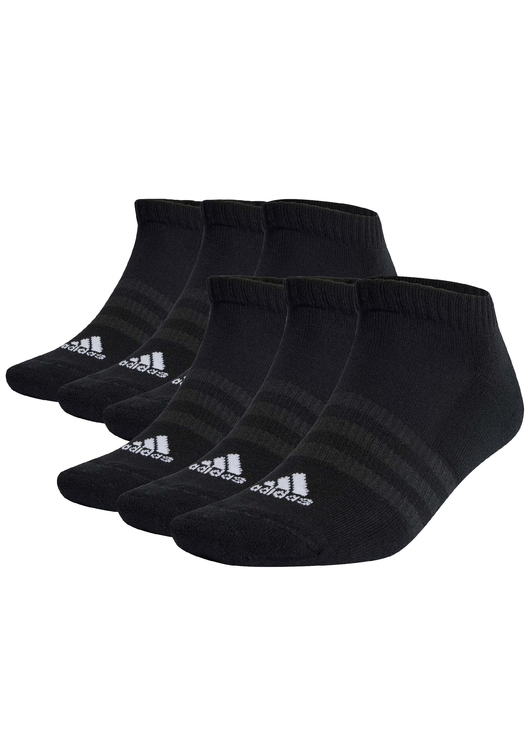 Adidas 6 Pack Sportswear Padded Ankle Socks <BR> IC1275