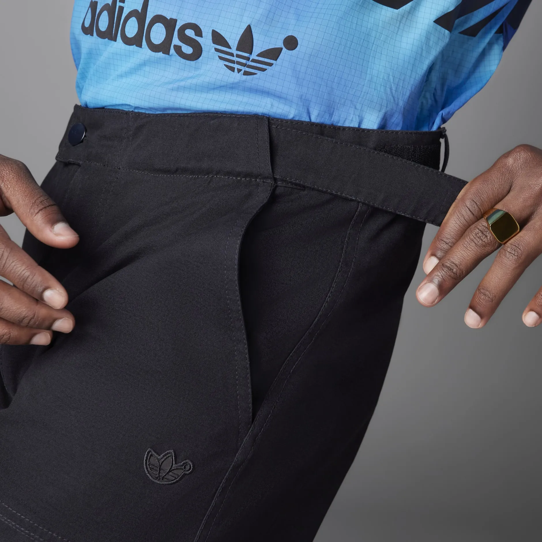 Adidas Men's Blue Version Cargo Pants HD4805