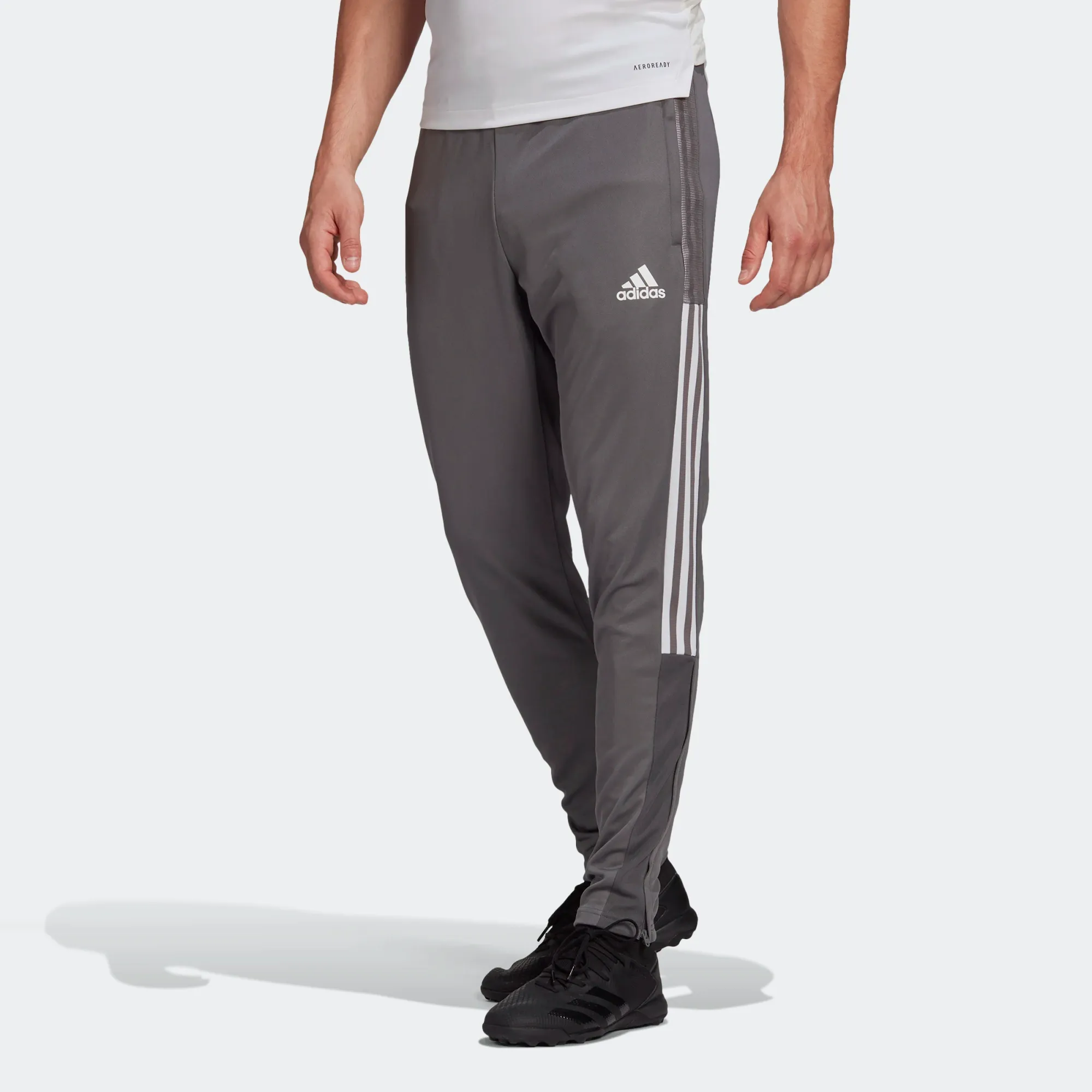 Adidas Men's Tiro 21 Track Pants - Team Grey Four