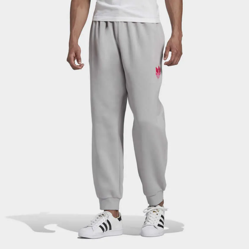 Adidas Originals Mens 3D Trefoil Graphic Sweatpants - Stylish and Comfy Athletic Lounge Trousers (Model: GN4305)