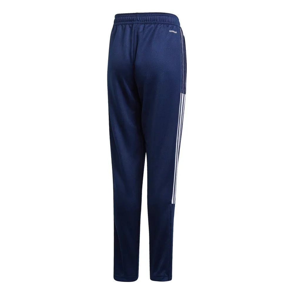 Adidas Youth Tiro 21 Track Pants (Navy/White)