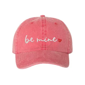 Be Mine Washed Unisex Baseball Hat