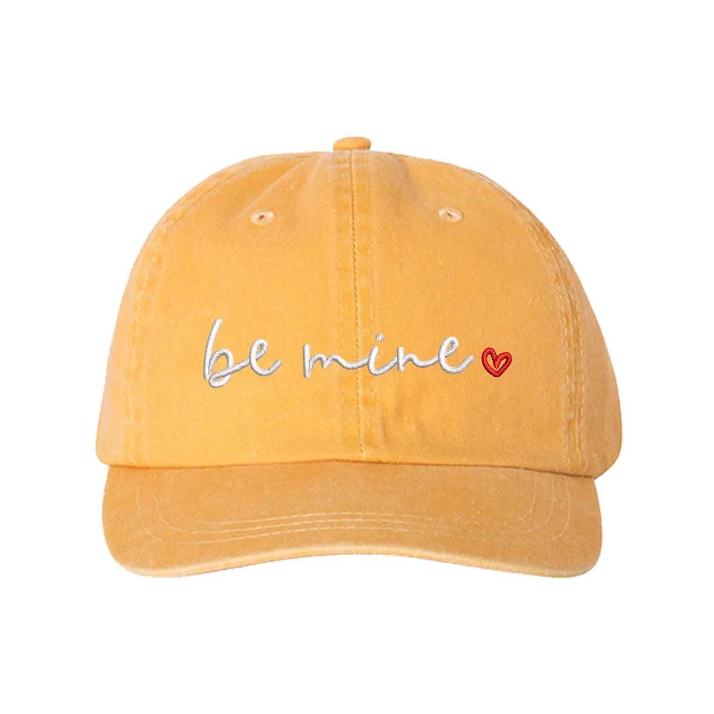 Be Mine Washed Unisex Baseball Hat