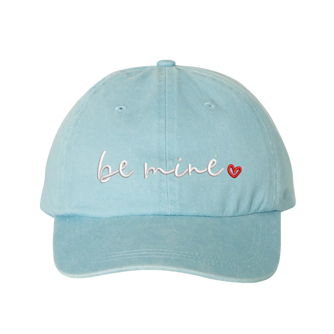 Be Mine Washed Unisex Baseball Hat