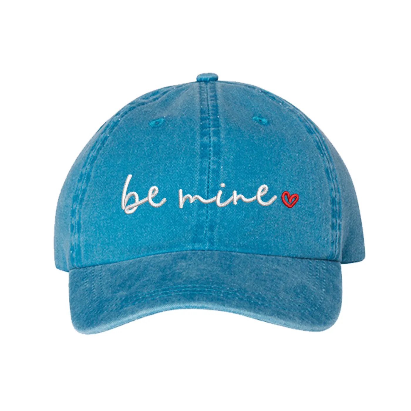 Be Mine Washed Unisex Baseball Hat