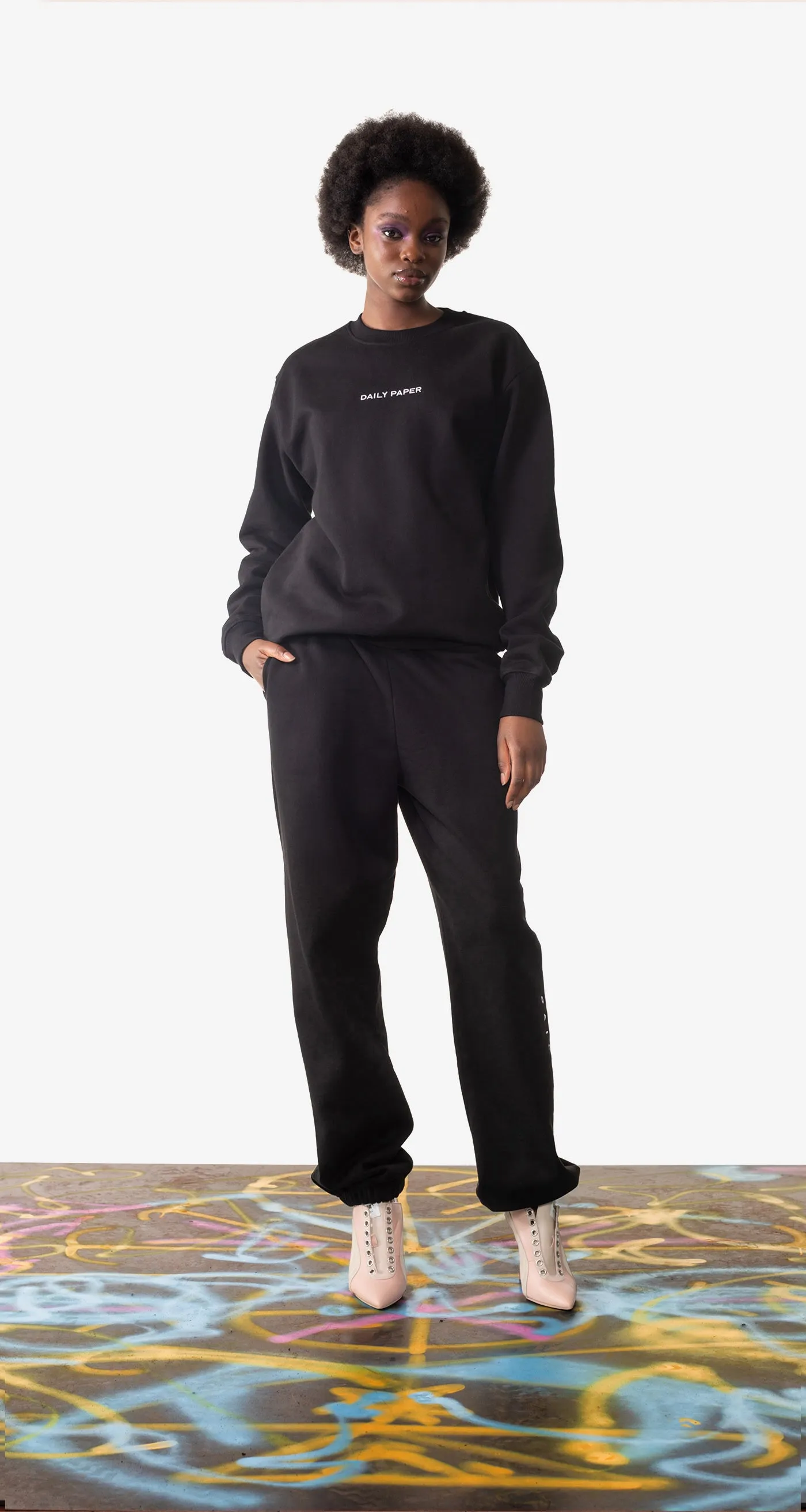 Black Alias Sweatpants