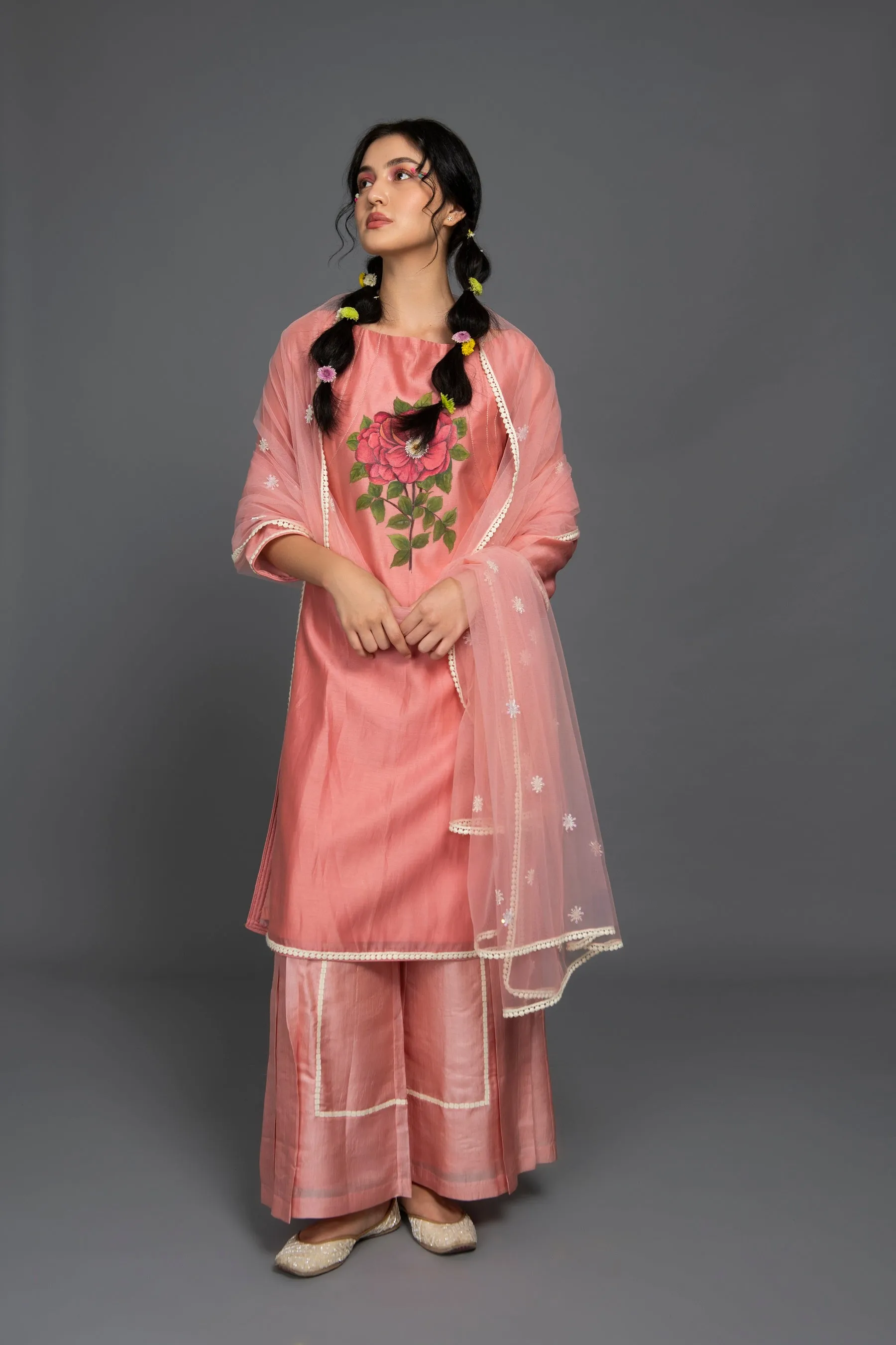 Camellia Pink Suit Set