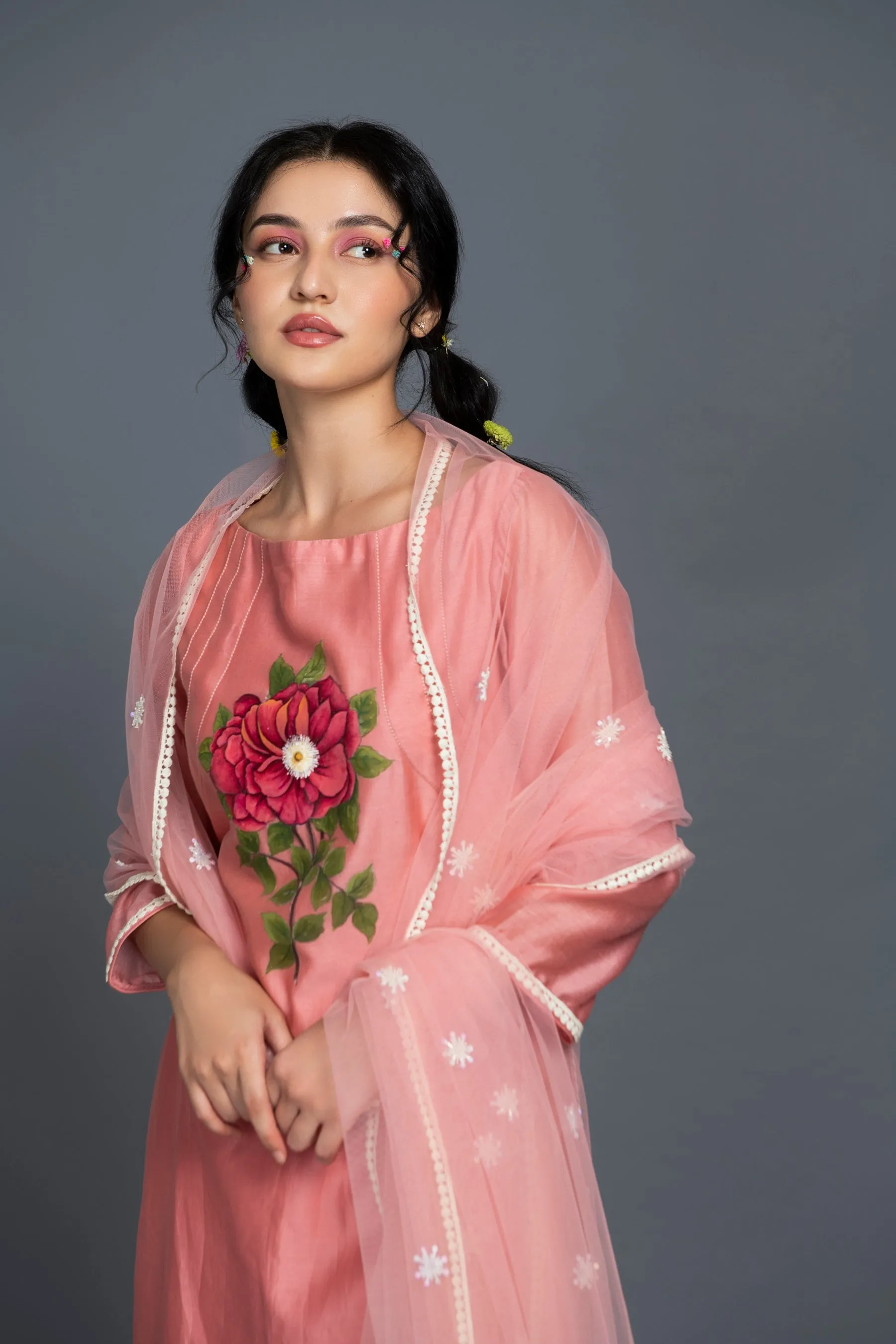 Camellia Pink Suit Set