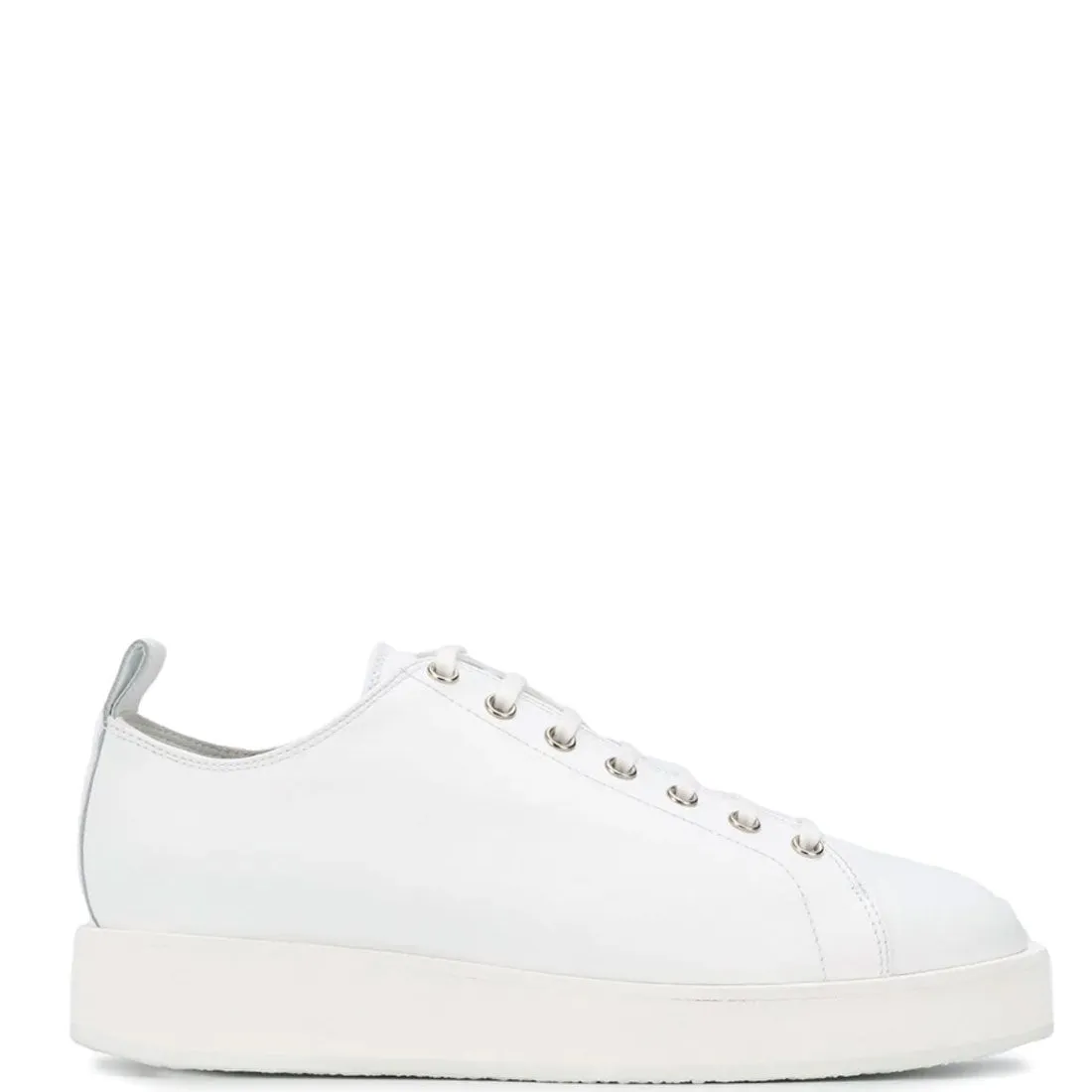 Clean Sole Lamb Trainer, White