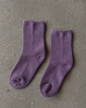 Cloud Socks – Plum