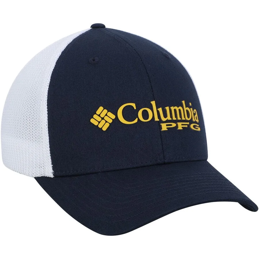 COLUMBIA WEST VIRGINIA PFG MESH FLEX FIT HAT