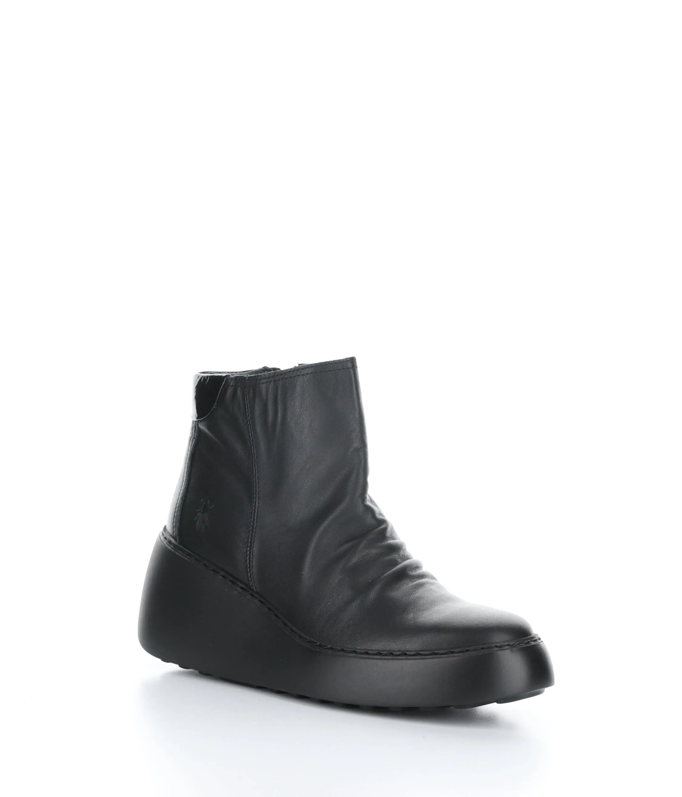 DABE461FLY 006 BLACK Round Toe Boots