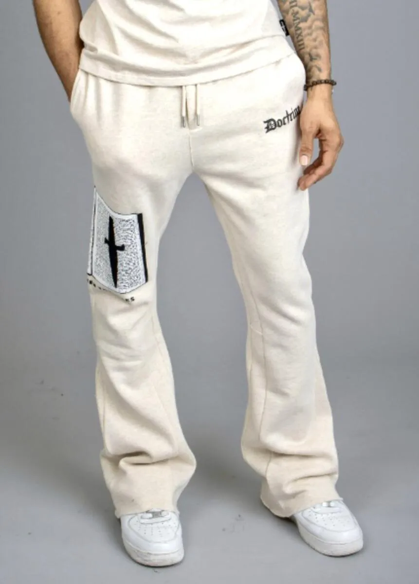 Doctrine SIGNATURE 2.0 FLARE JOGGER (HEATHER OATMEAL)