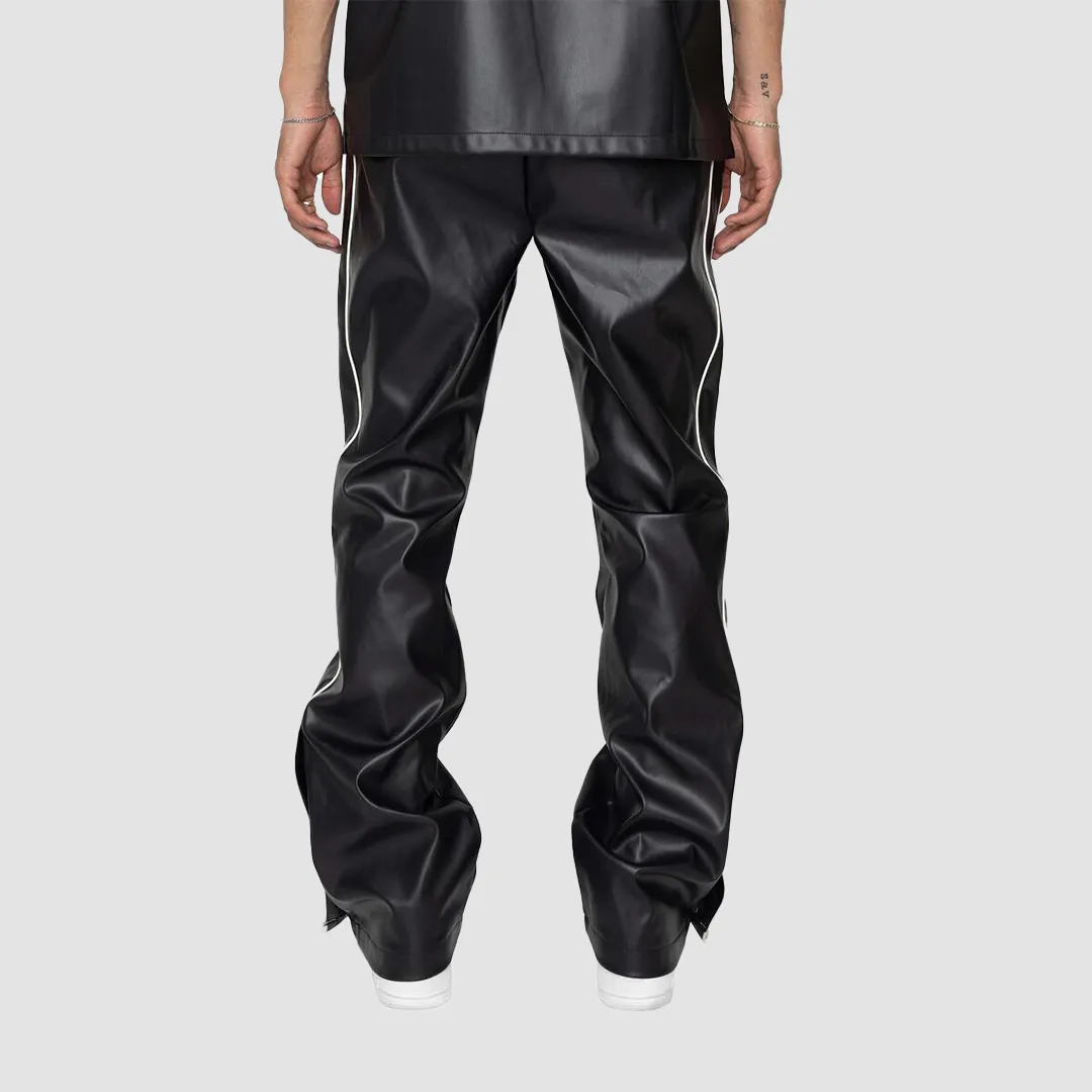 DOWNTOWN TRACK PANTS PU BLACK