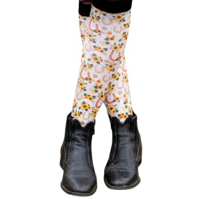 Dreamers & Schemers Boot Socks in Sunflowers - One Size