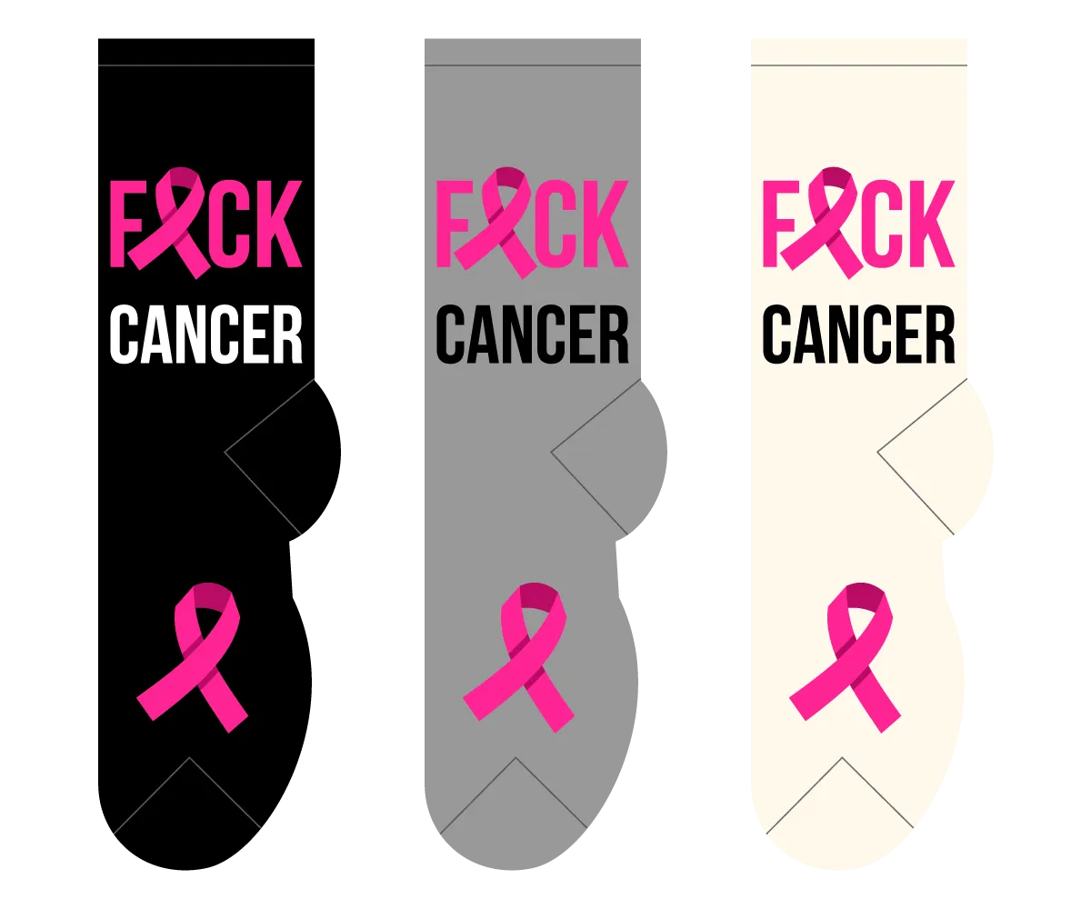 F@ck Cancer Socks