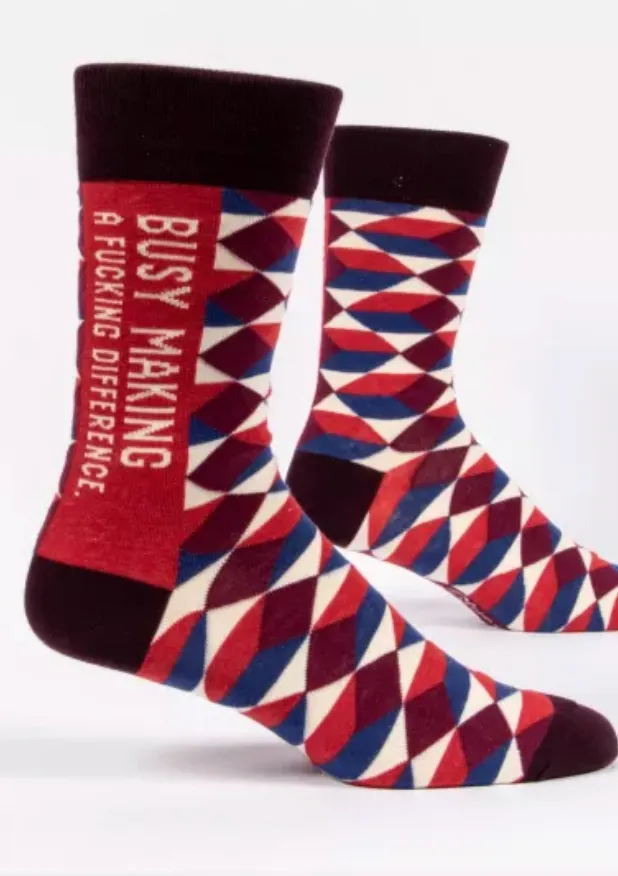 Funny Men’s Crew Socks