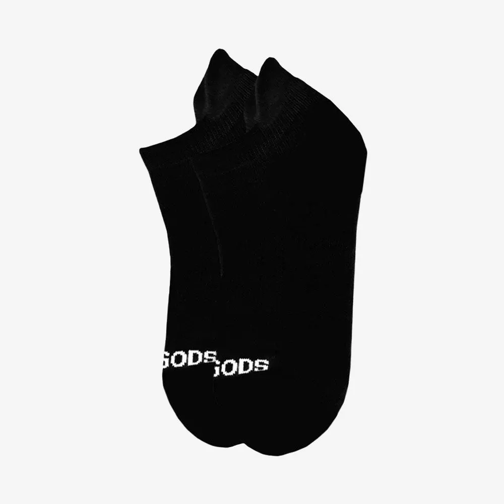 Golf Gods Short Socks in Black