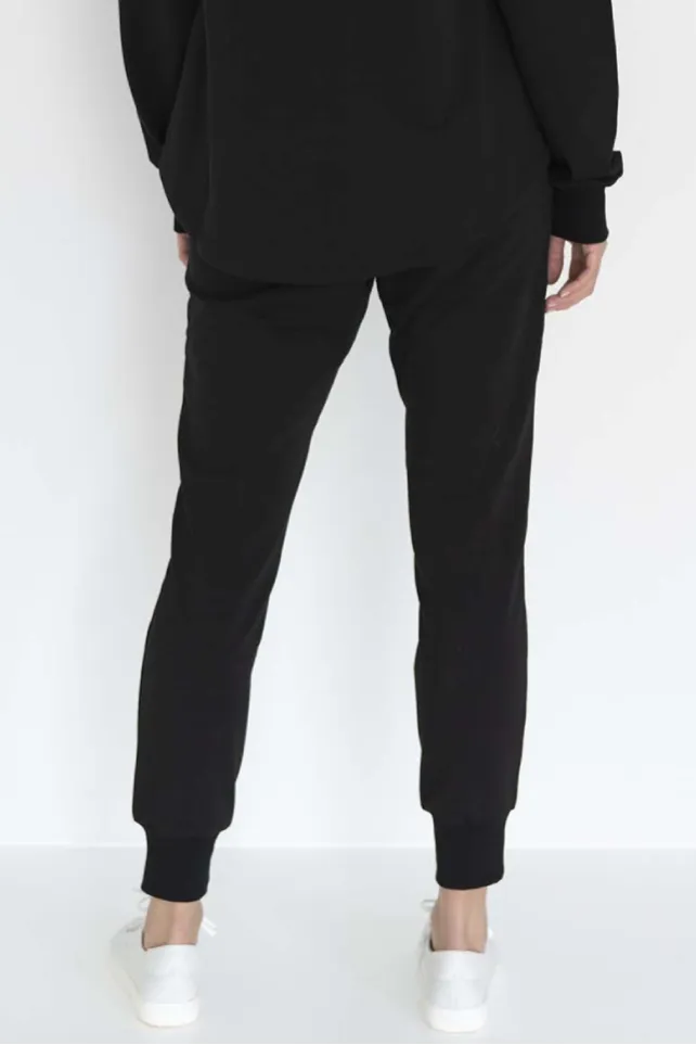 Hazel Black Track Pant