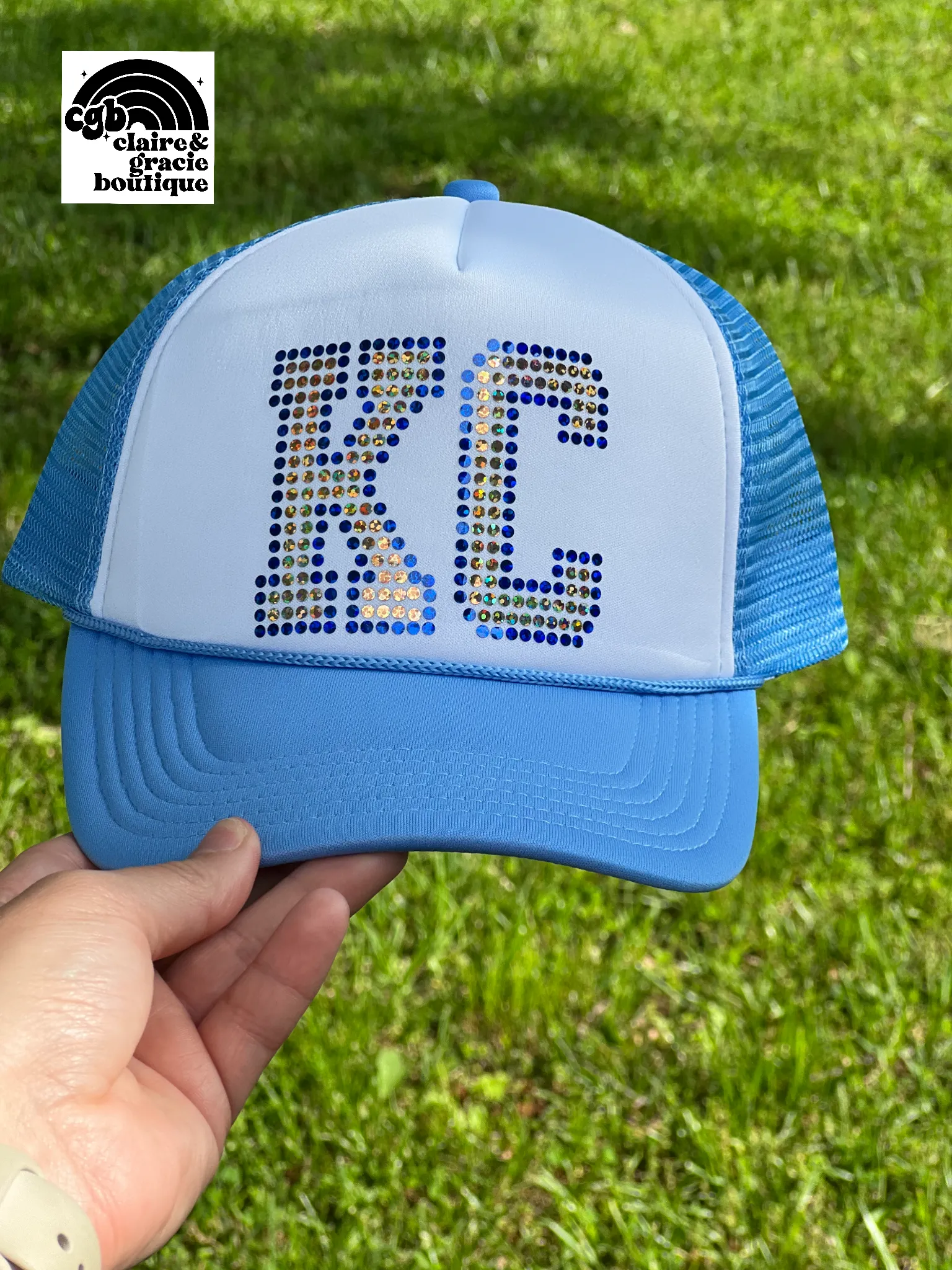 KC bling hat |