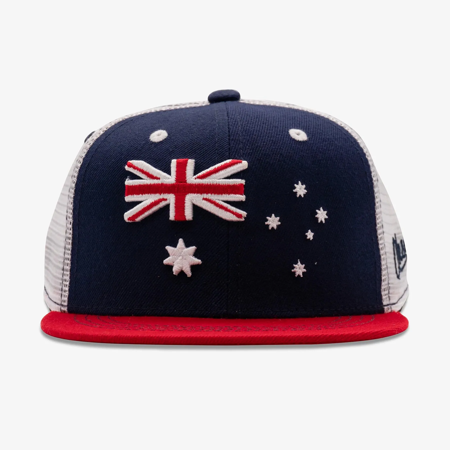 Kids Australia Flag Flatbill Snapback Hat