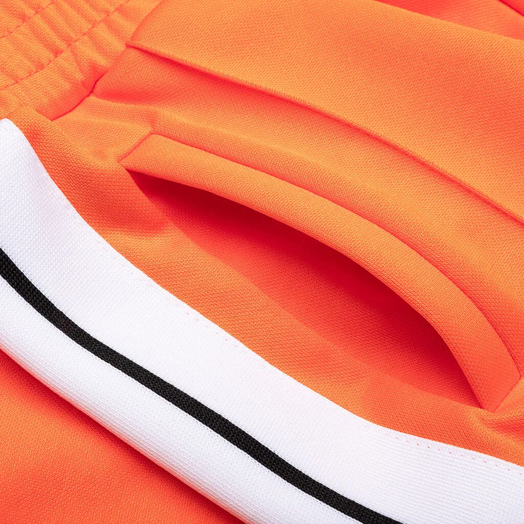 Kid's Logo Track Pants - Orange/White