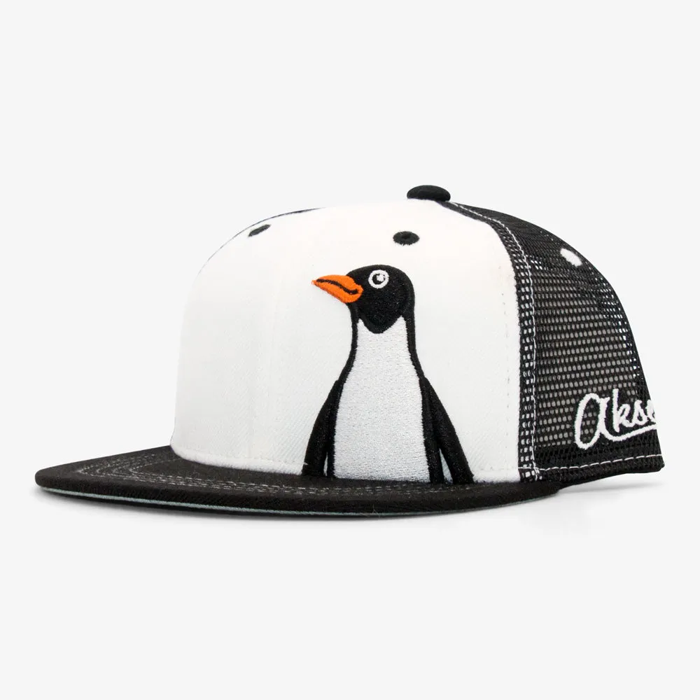 Kids Penguin Flatbill Snapback Hat