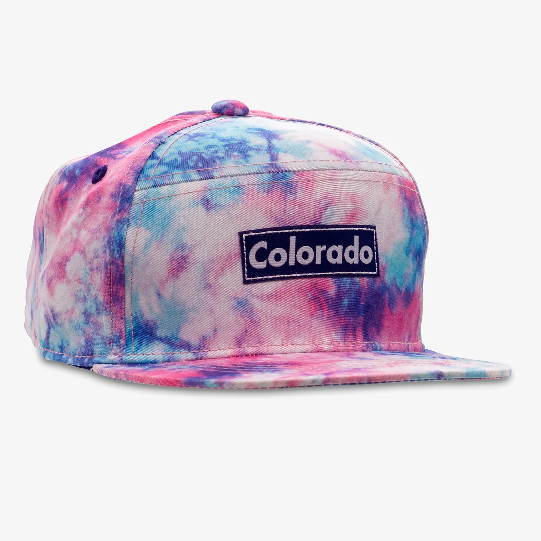 Kids Tie-Dye Colorado Camper Hat