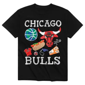 Market Chicago Bulls T-shirt (Black)