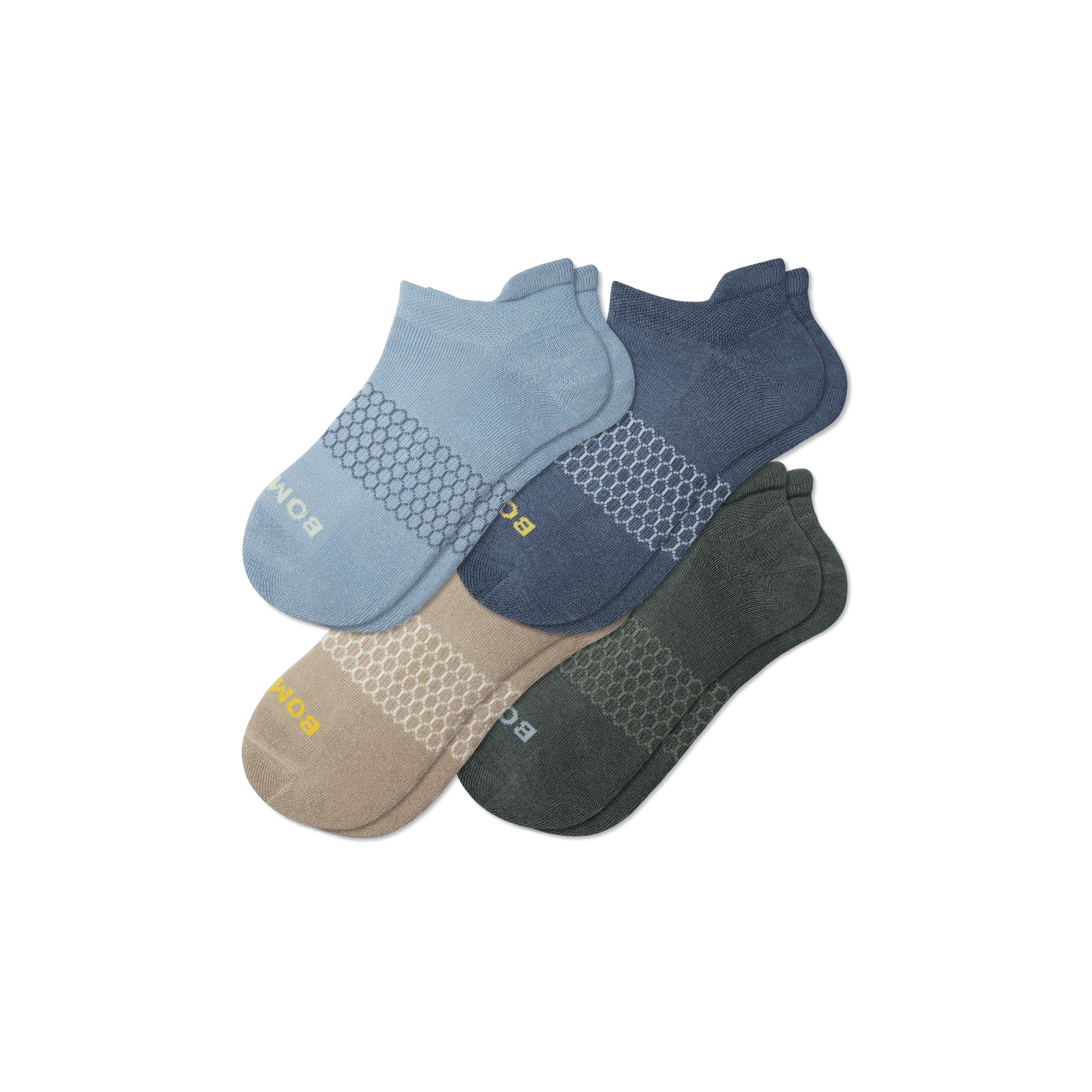 Men's Solids Ankle Sock 4-Pack