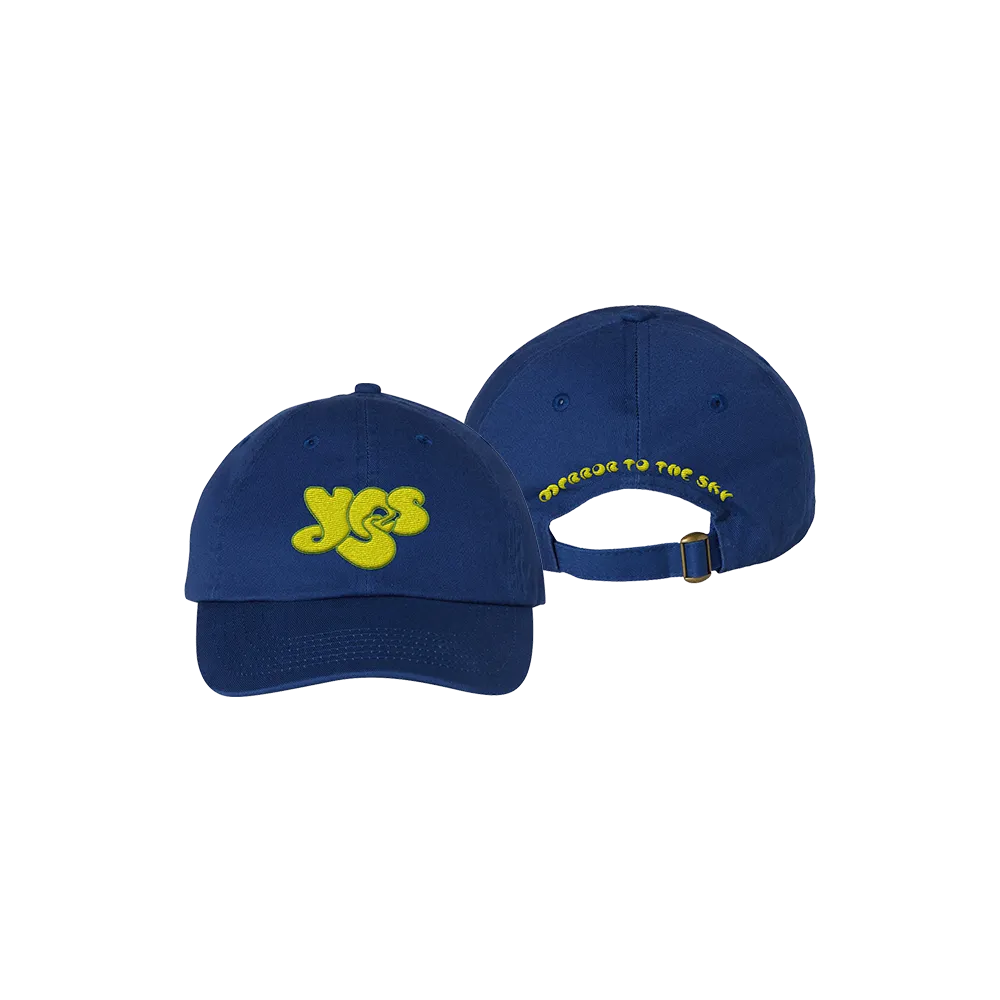 Mirror To The Sky Navy Embroidered Dad Hat