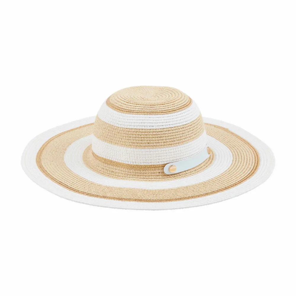 Mud Pie Collapsible Straw Hat