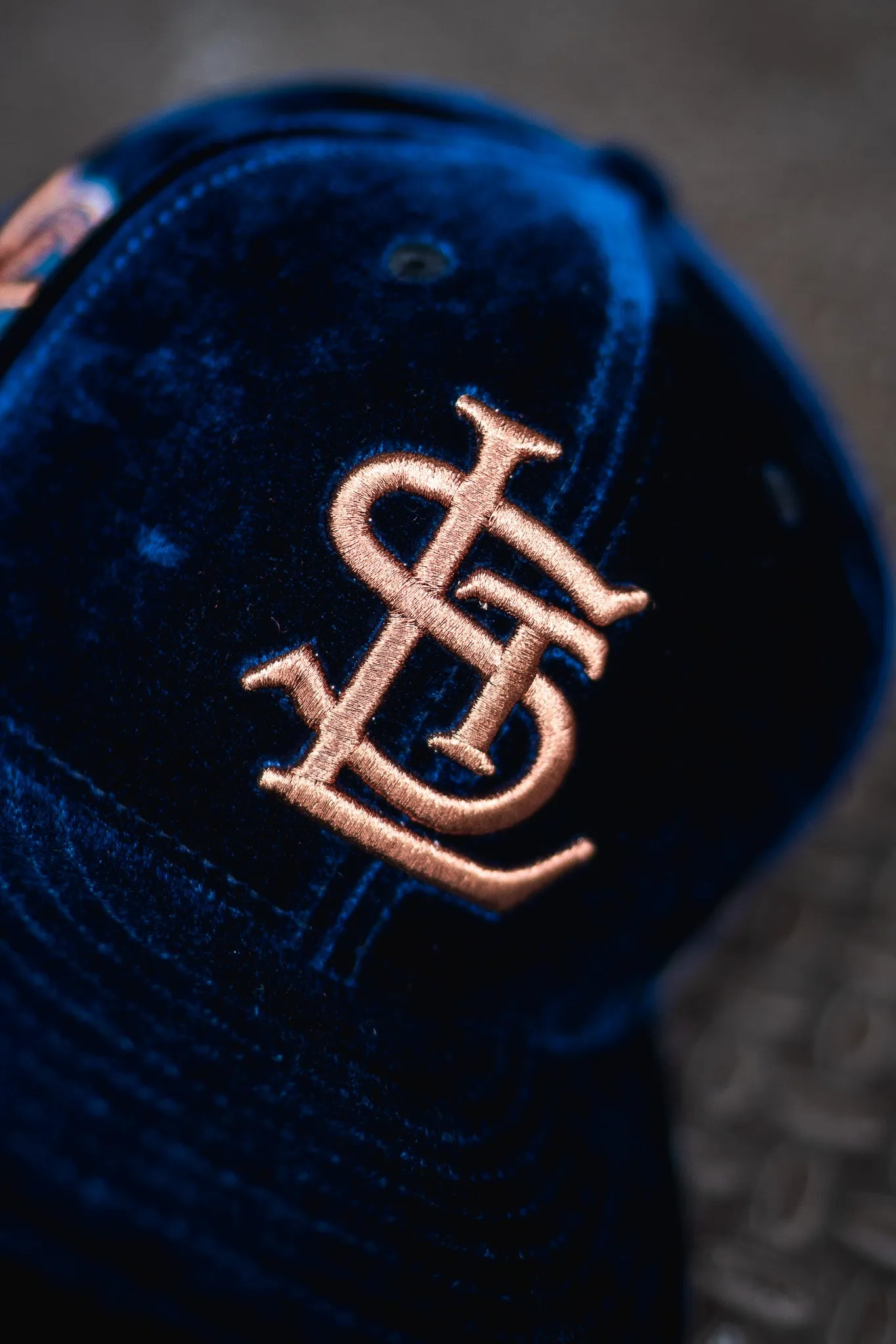 New Era St Louis Cardinals 1946 WS Grey UV (Navy Velvet)