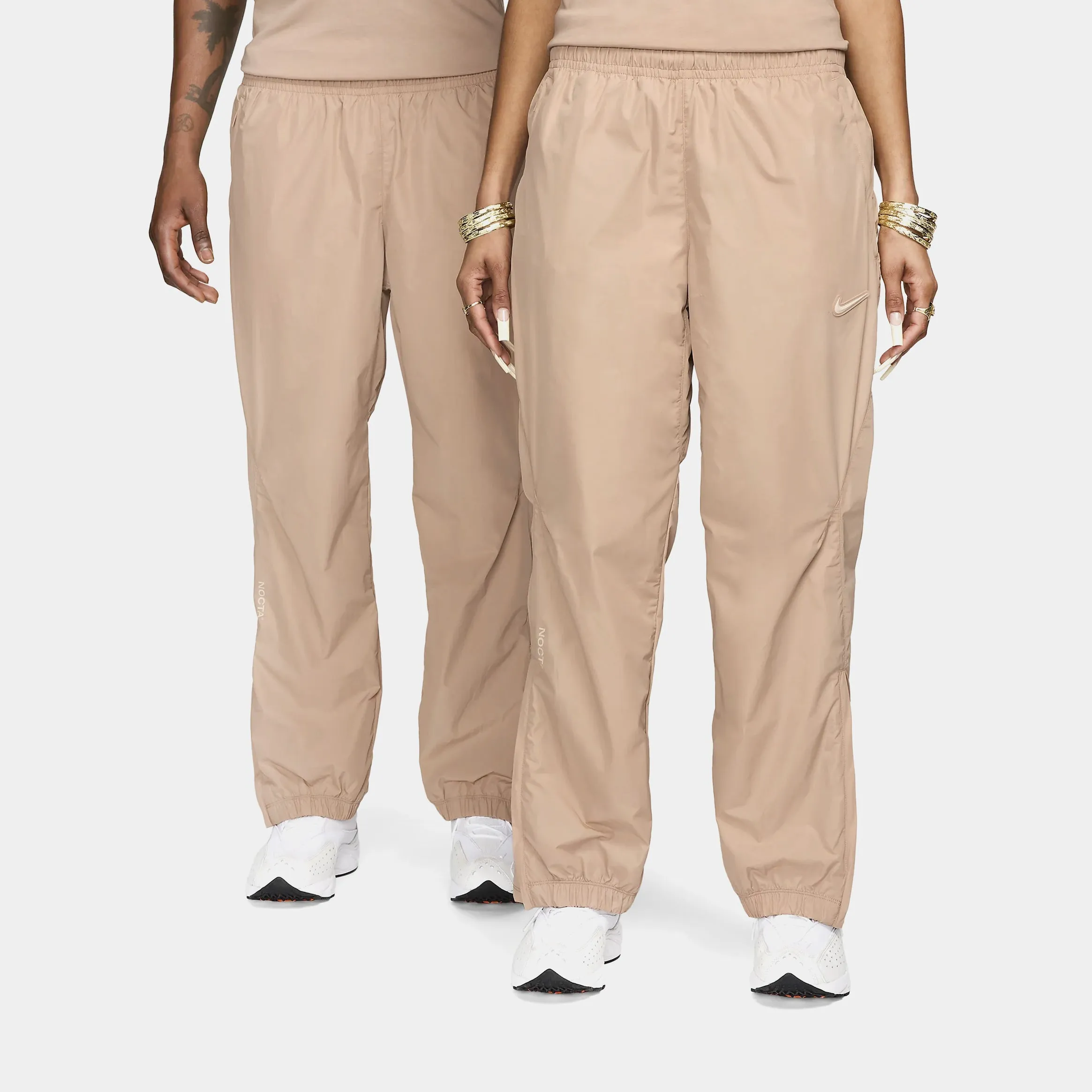 NOCTA Woven Track Mens Pants (Hemp/Sanddrift)