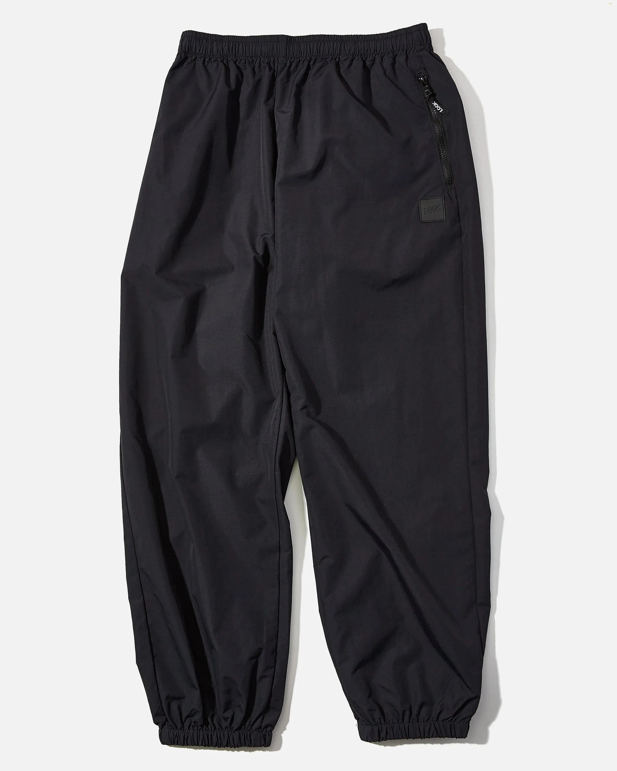 Nylon Track Pants - Black