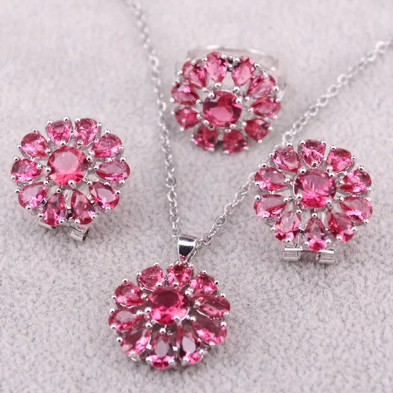 Party Wedding Anniversary Women Jewelry Set