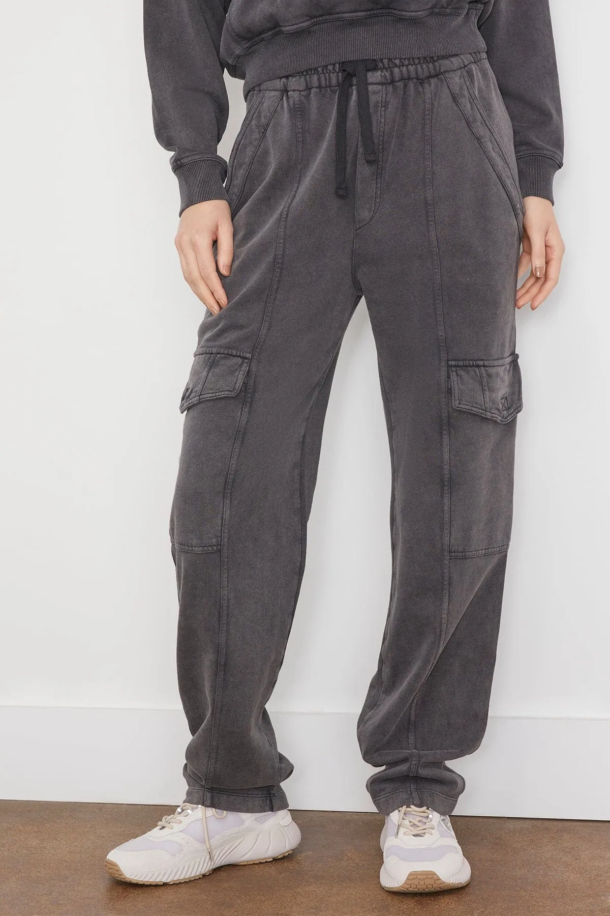 Peorana Pants in Faded Black