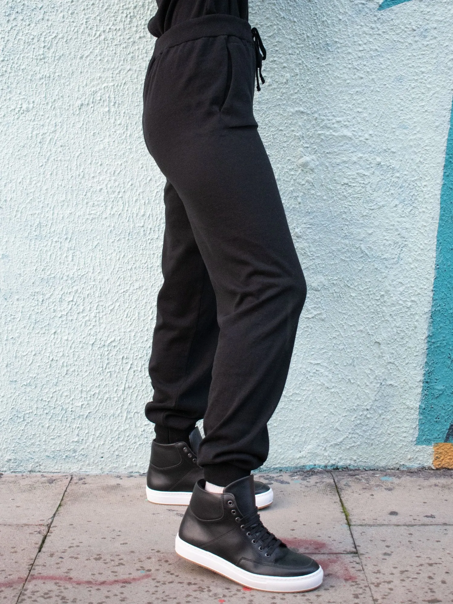 Recycled Knit Track Pants