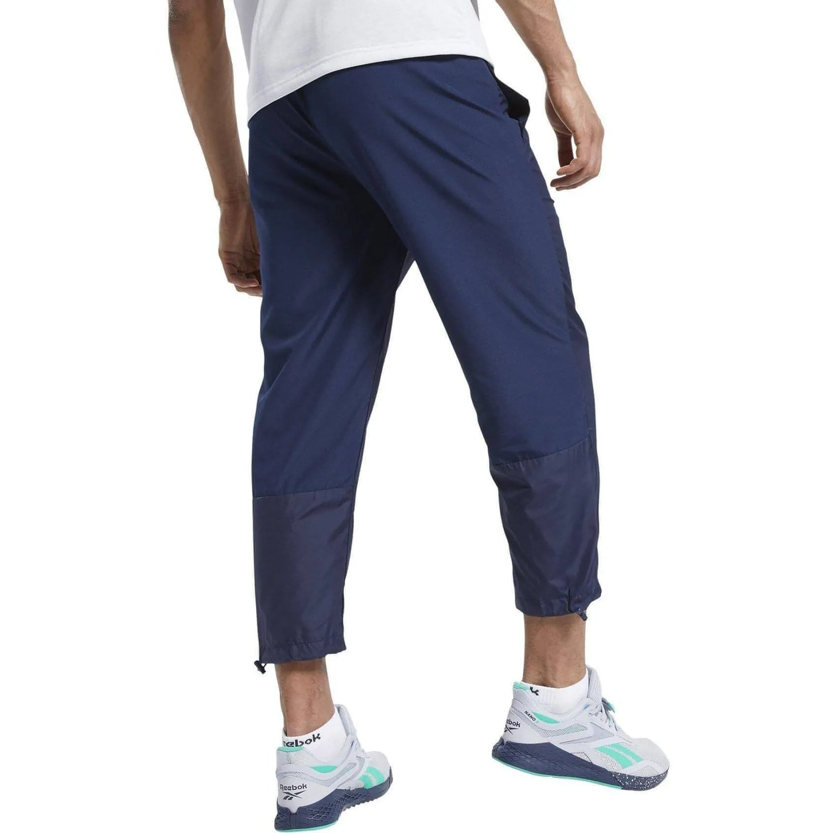 Reebok Woven Mens Training Joggers - Navy