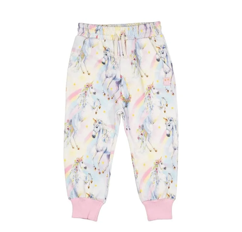 Rock your kid - SORBET UNICORN TRACK PANTS