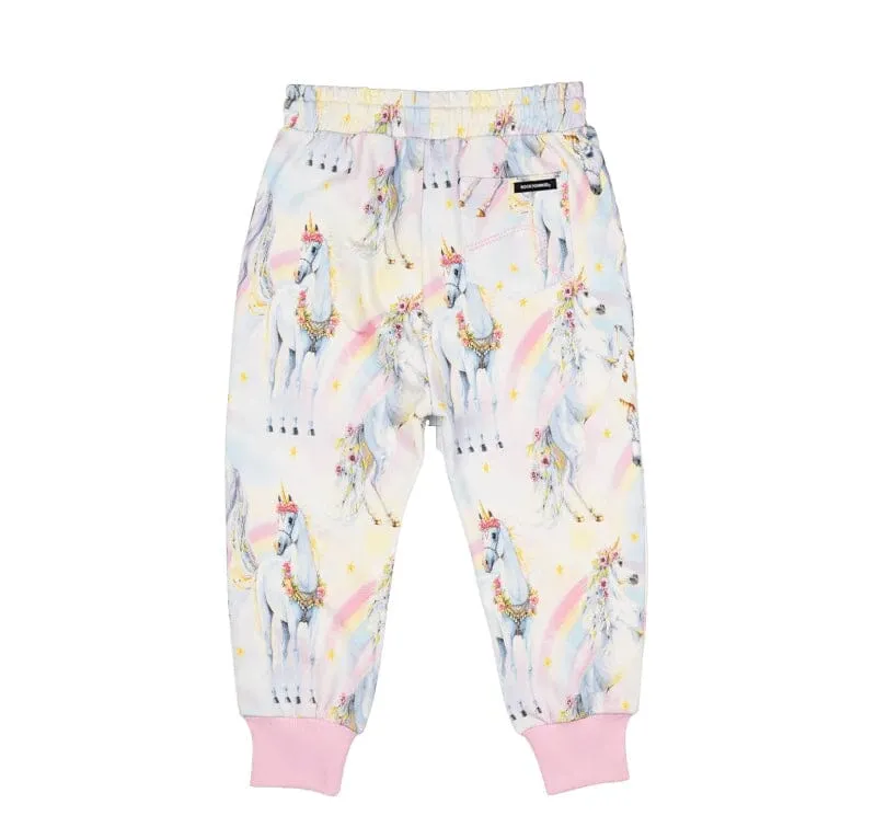 Rock your kid - SORBET UNICORN TRACK PANTS