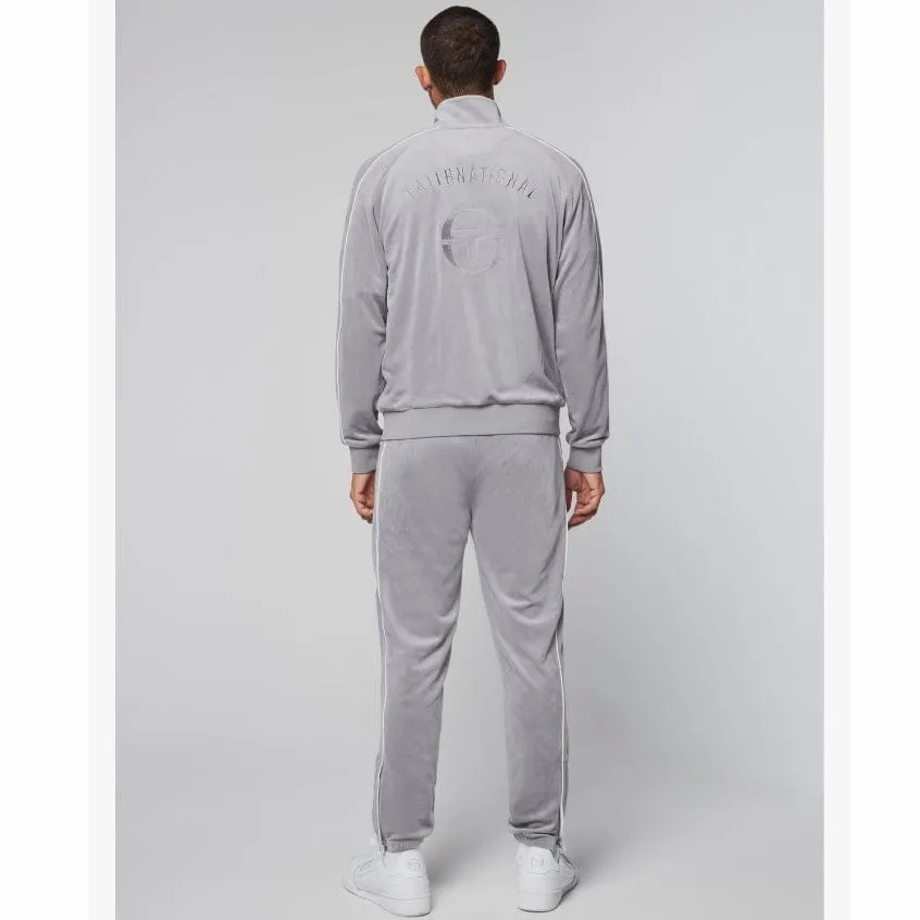 Sergio Tacchini Sovana Velour Tracksuit (Sleet)