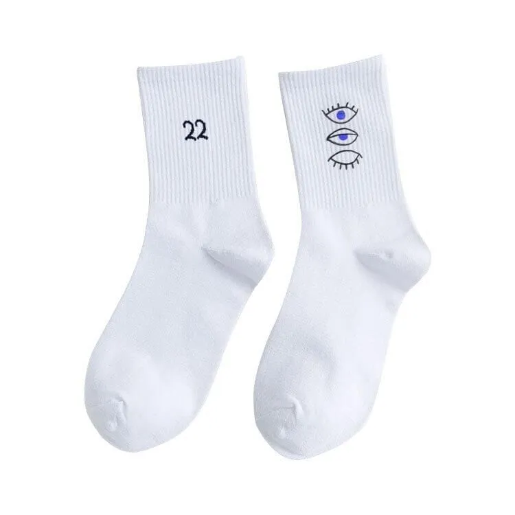 STELLA WHITE SOCKS