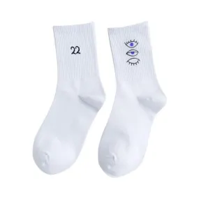 STELLA WHITE SOCKS