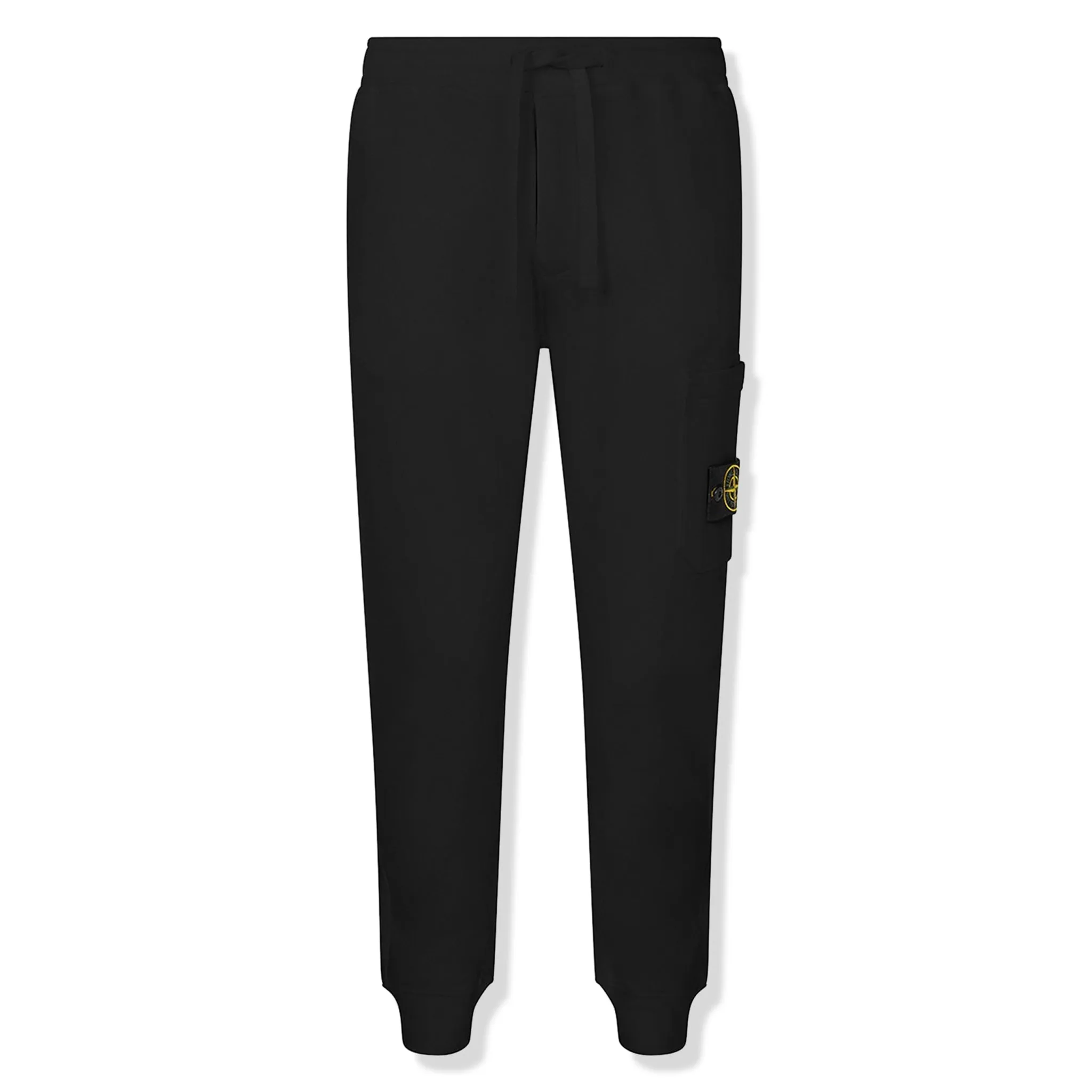 Stone Island Logo Black Sweatpants