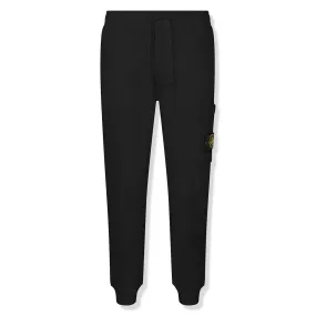 Stone Island Logo Black Sweatpants