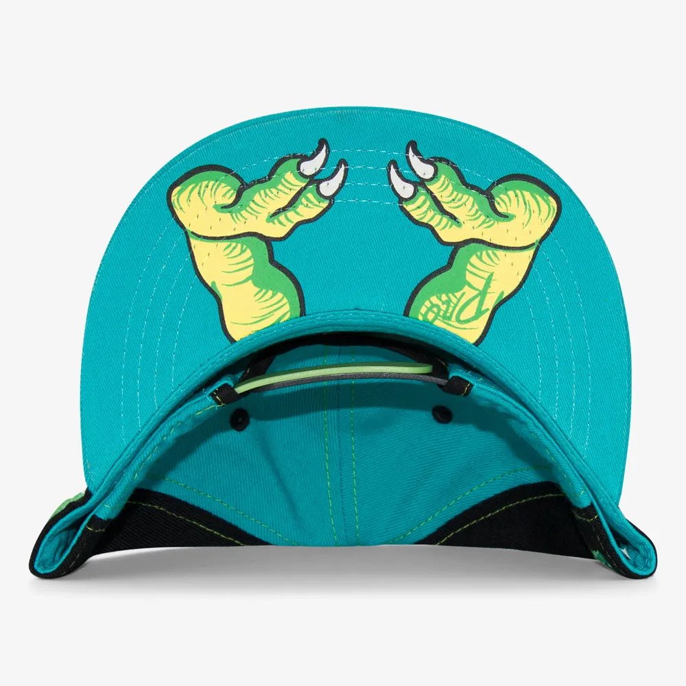 T-Rex Dinosaur Flatbill Snapback Hat