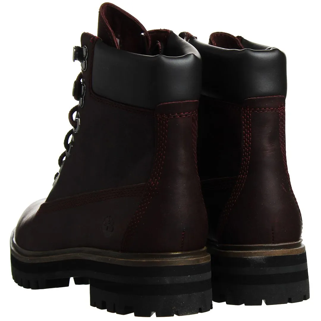 Timberland London Square 6inch Red Womens Boots