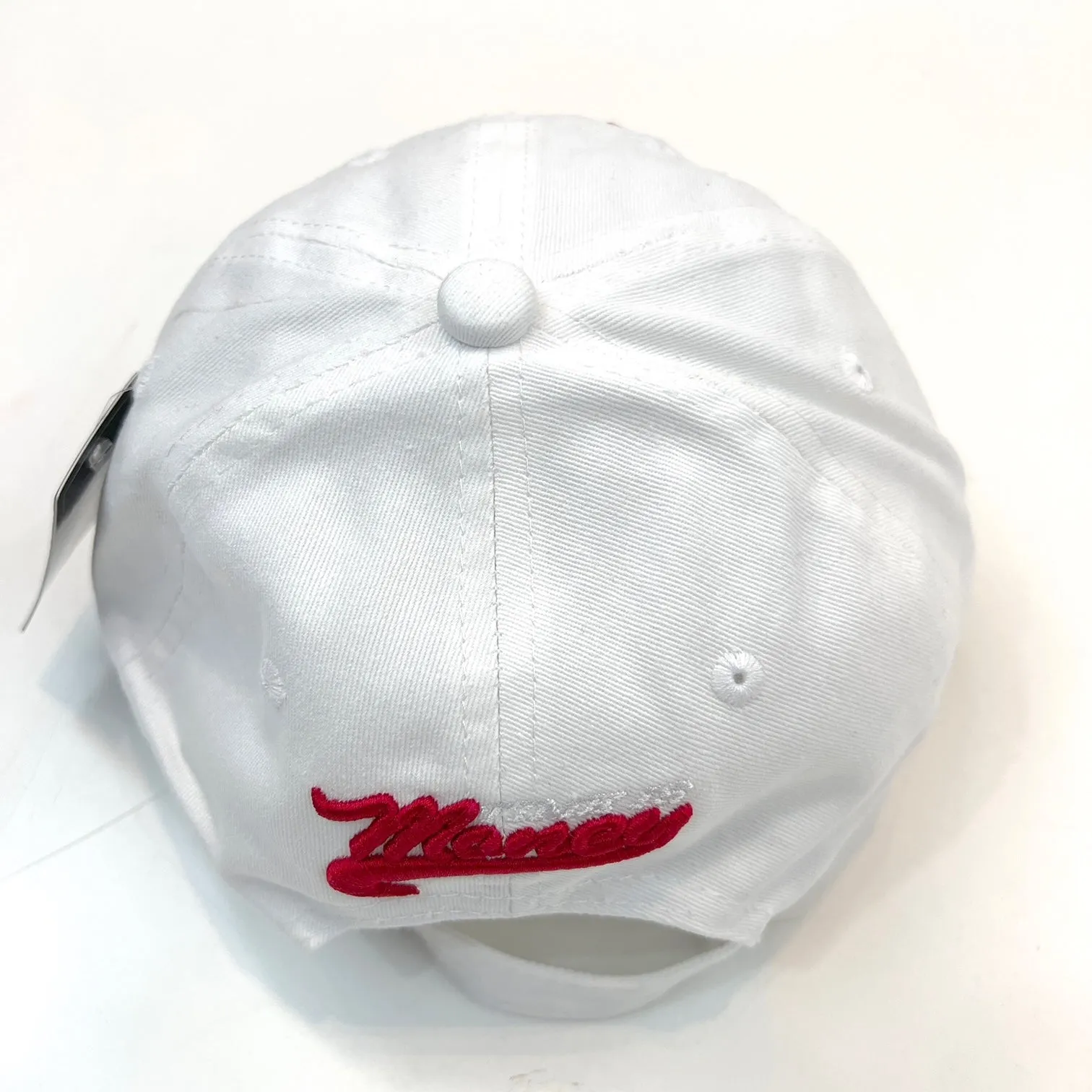 US Cotton Time is Money Dad Hat (White) / 2 for $15