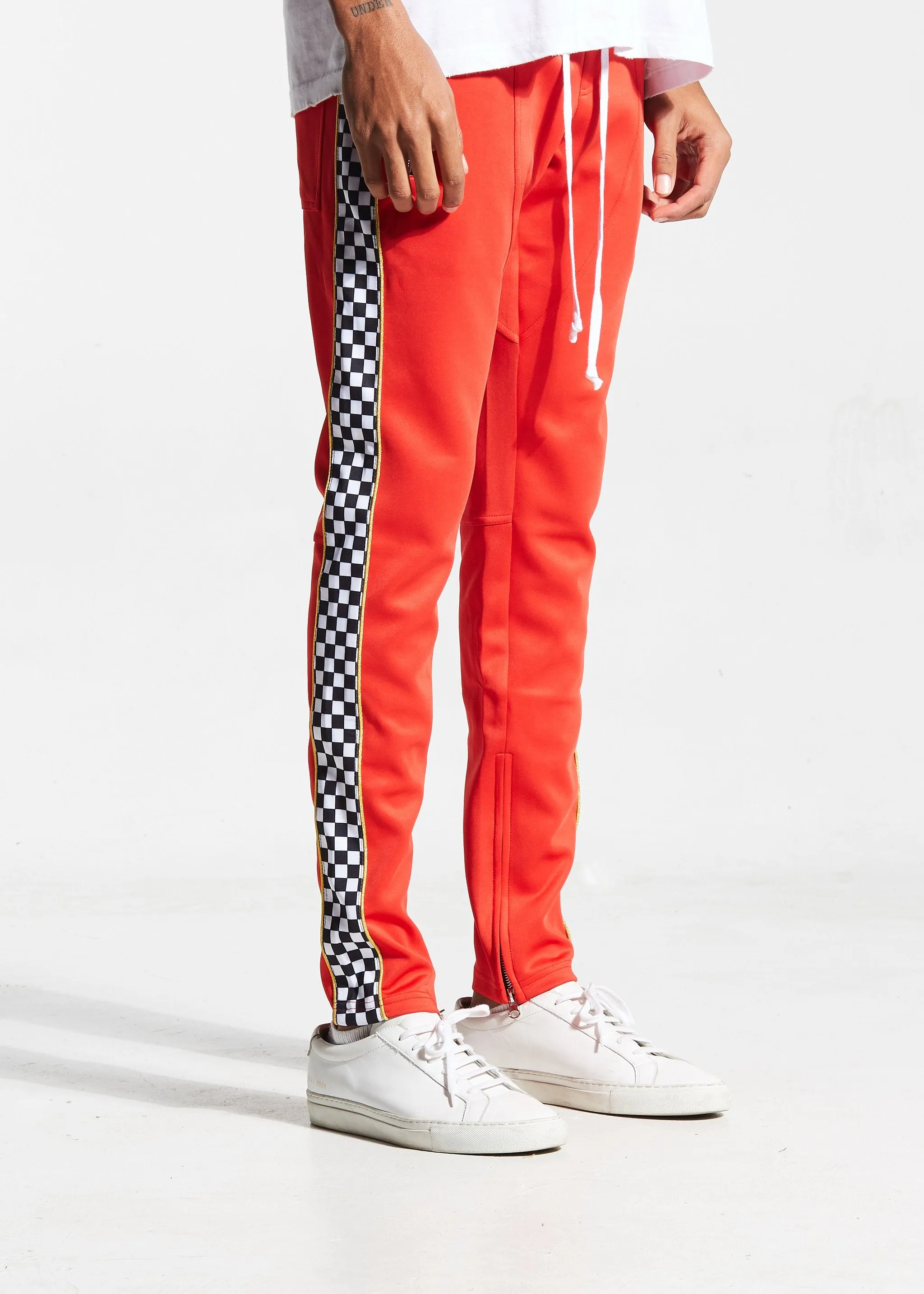 Velocity Track Pant Red